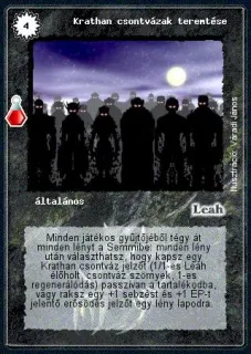 Krathan csontvázak teremtése