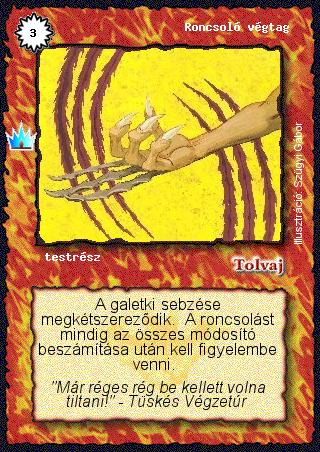 Roncsoló végtag