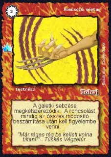 Roncsoló végtag