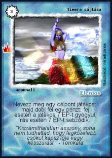 Timera sújtása