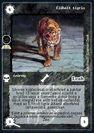 Élőholt tigris