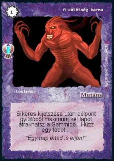 A sötétség karma