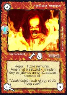 Tébolyult tűzmágus