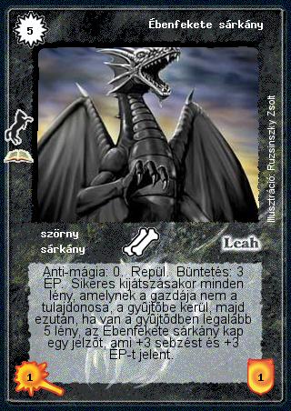 Ébenfekete sárkány