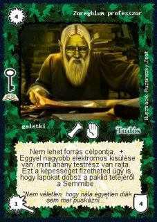 Zoregblum professzor