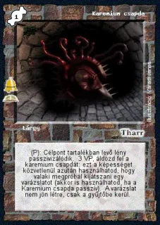 Karemium csapda