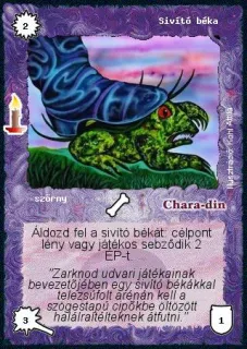 Sivító béka (új)