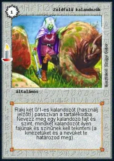 Zöldfülű kalandozók (új)