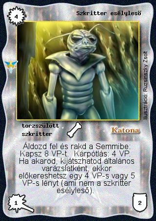 Szkritter esélyleső