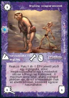 Orgling szagparancsnok