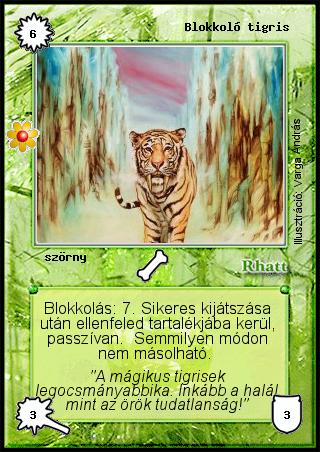 Blokkoló tigris