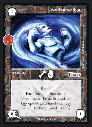 Szellemszolga (új) – Alappakli, 9. kiadás (Végzetúr)