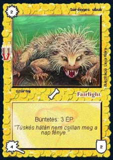 Sörényes ubuk (új)