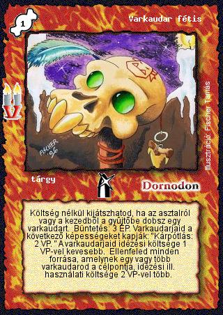 Varkaudar fétis (új)