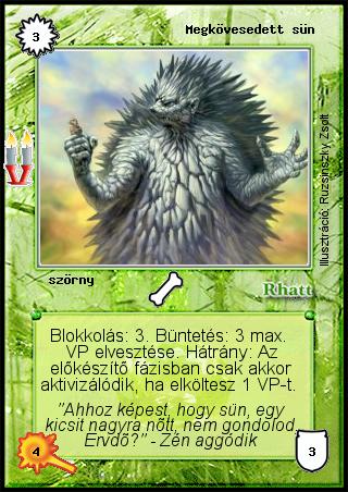 Megkövesedett sün