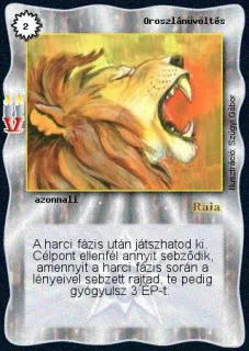 Oroszlánüvöltés (új)