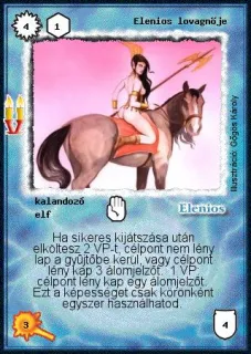 Elenios lovagnője (új)