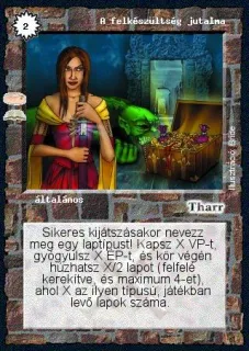 A felkészültség jutalma