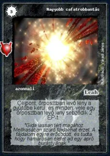 Nagyobb cafatrobbantás