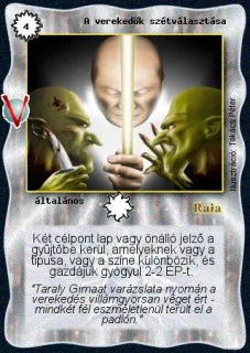 A verekedők szétválasztása