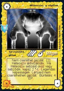 Héteoszix, a sógólem
