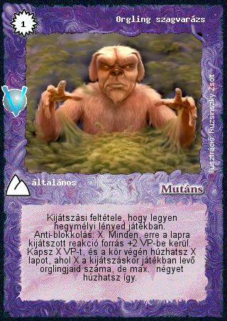 Orgling szagvarázs