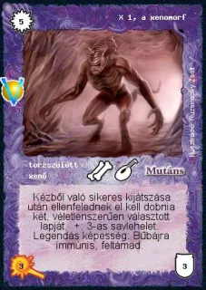 X 1, a xenomorf