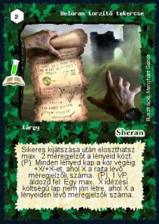Beloran torzító tekercse
