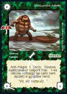 Víztisztító teknős