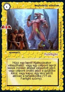 Megfelelő alkalom