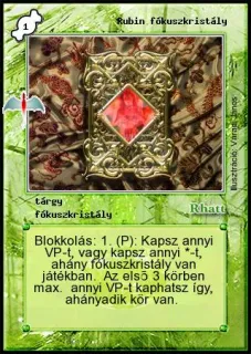 Rubin fókuszkristály