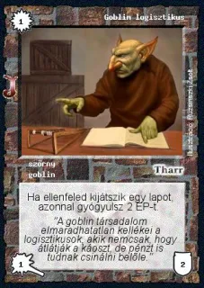 Goblin logisztikus (junior)