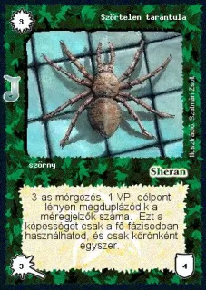 Szőrtelen tarantula (junior)