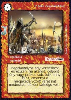 A béke megszakítása (junior)