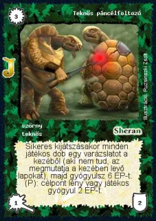 Teknős páncélfoltozó (junior)
