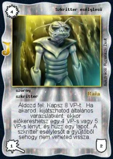 Szkritter esélyleső (junior)