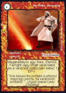 Dornodon visszavág (junior)