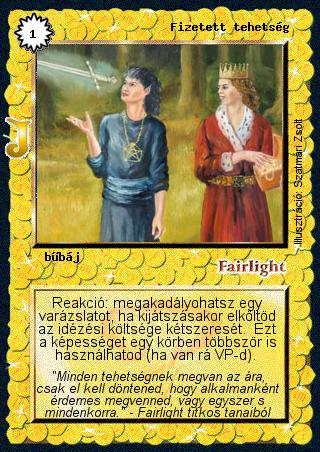 Fizetett tehetség (junior)