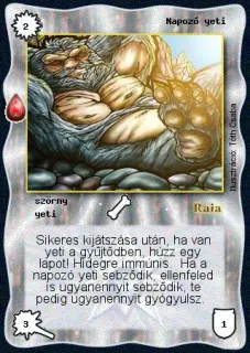 Napozó yeti