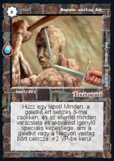 Nagyon vastag bőr