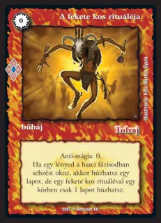 A fekete kos rituáléja