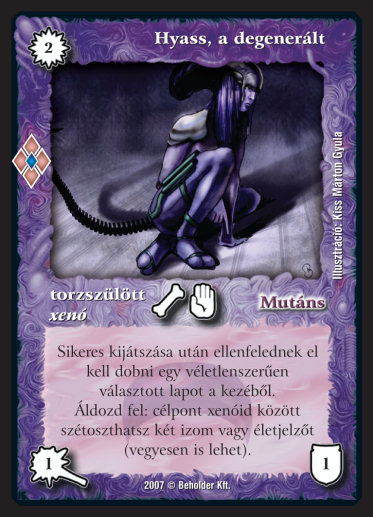 Hyass, a degenerált – Misztikus Erők