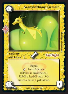 Aranysárkány csemete