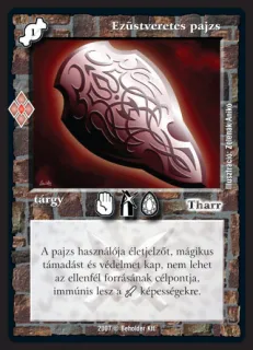 Ezüstveretes pajzs