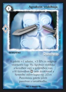 Agrabzin védőhája