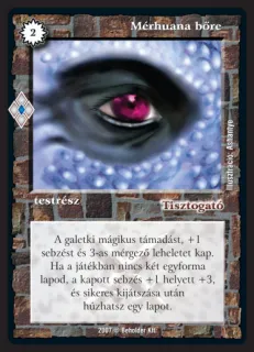 Mérhuana bőre