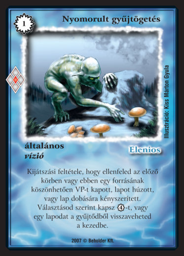 Nyomorult gyűjtögetés