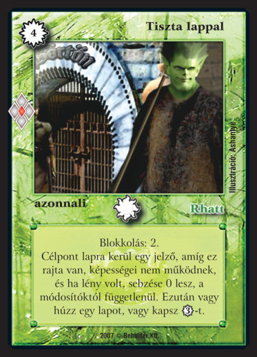 Tiszta lappal