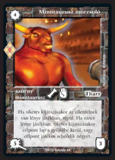 Minotaurusz morzsoló