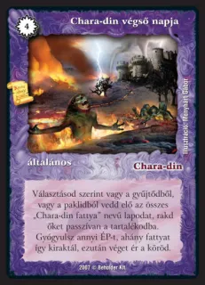 Chara-din végső napja